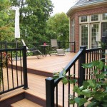 Image of aluminum railing and composite deck