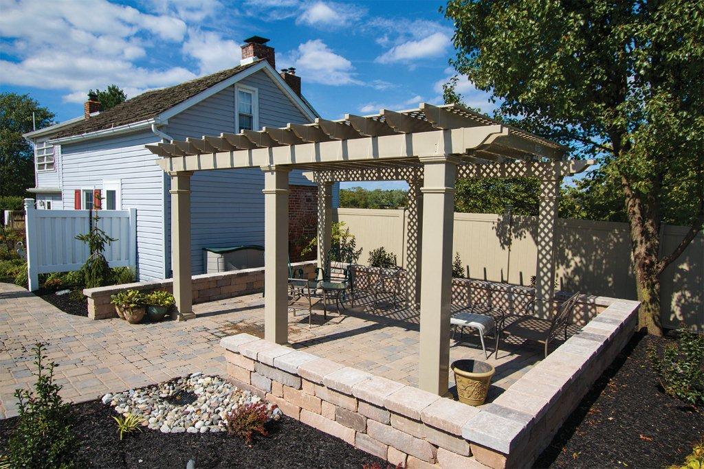 Vinyl Pergola