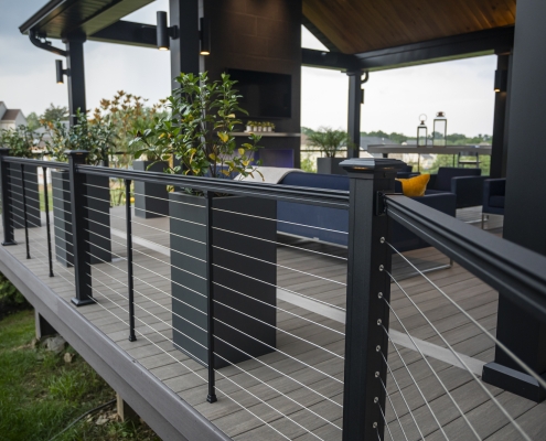 aluminum deck railings