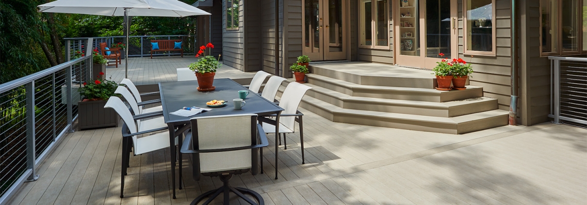 custom PVC deck
