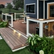 image of PVC and composite deckfrom wolf decking and porch