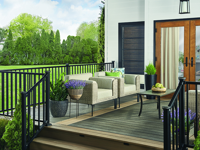 Wolf PVC deck