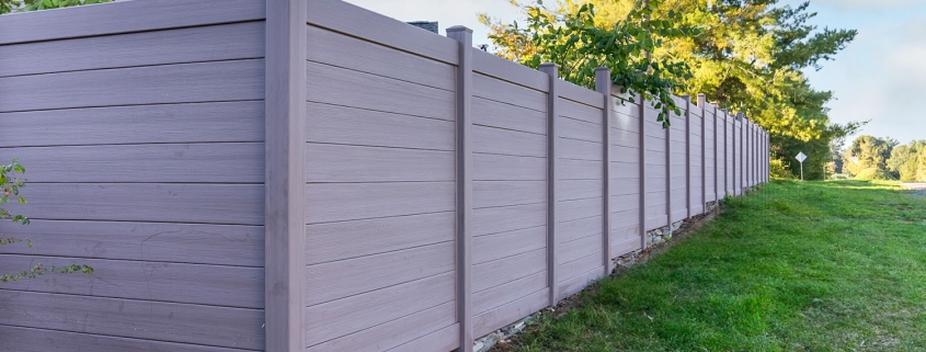 Brookline Weathered Blend Fence